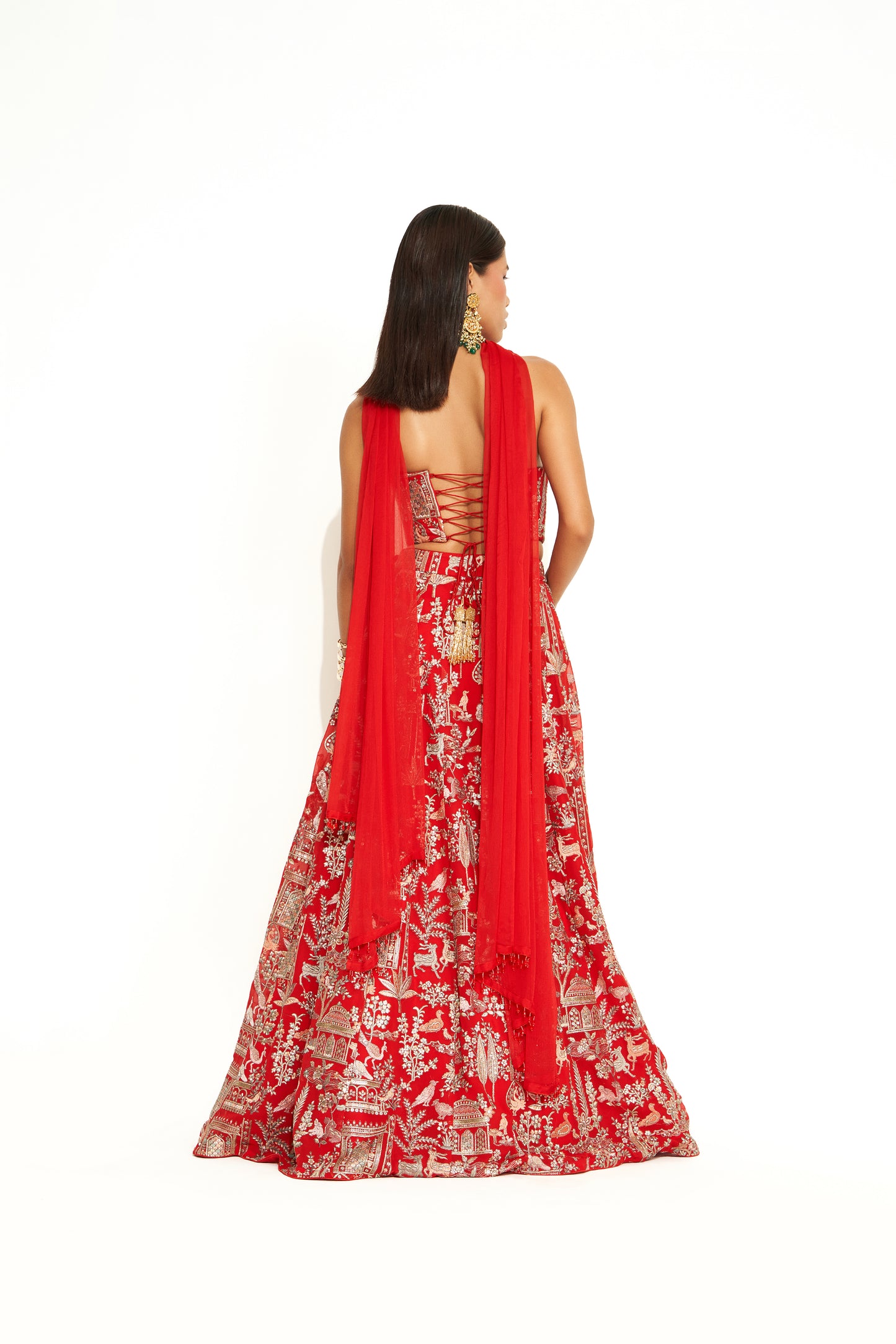 LIMITED EDITION: SASHA LEHENGA WITH CORSET