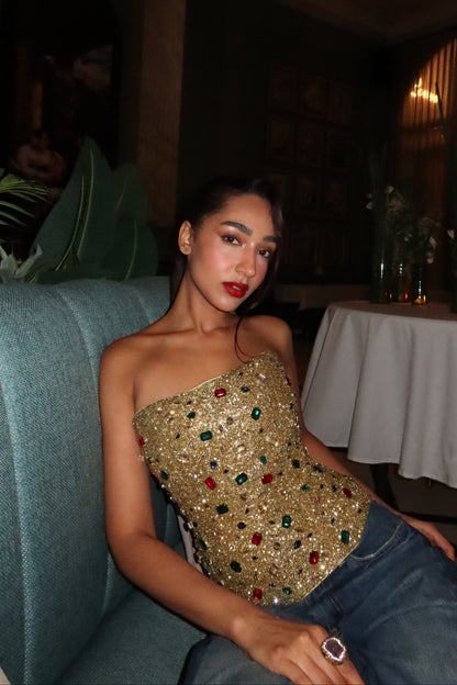 Sultana Corset (Gold)